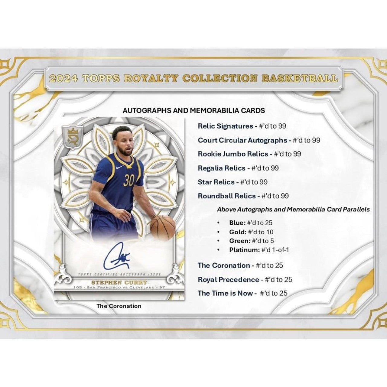2023/24 Topps Royalty Collection Basketball Hobby Box