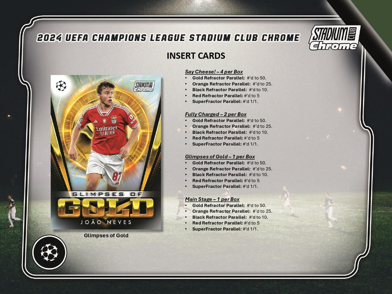 2023/24 Topps Stadium Club Chrome UEFA CC Soccer Hobby Case (12)