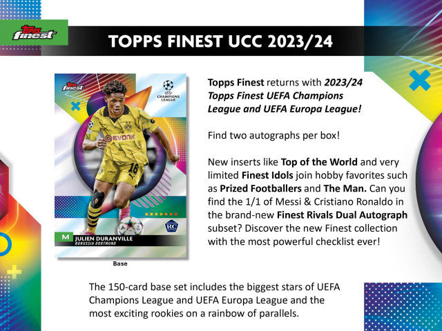 2023/24 Topps Finest UEFA Club Competitions Soccer Hobby Case (8)