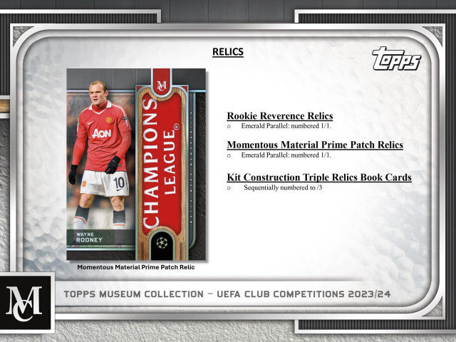 2023/24 Topps Museum Collection UEFA CC Soccer Hobby Case (12)