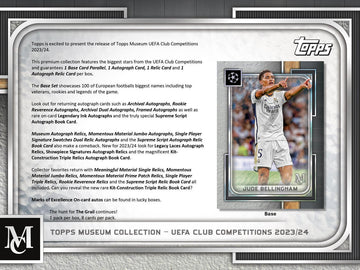 2023/24 Topps Museum Collection UEFA CC Soccer Hobby Case (12)