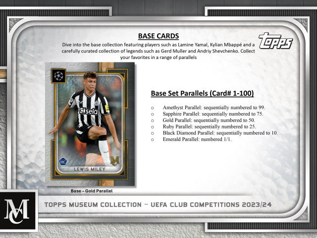 2023/24 Topps Museum Collection UEFA CC Soccer Hobby Case (12)