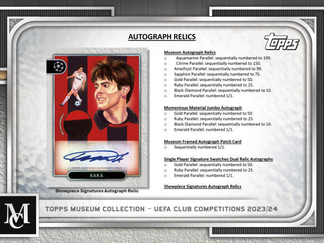 2023/24 Topps Museum Collection UEFA CC Soccer Hobby Case (12)