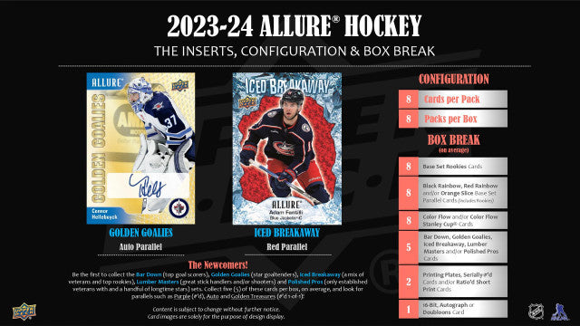 2023/24 Upper Deck Allure Hockey Hobby Case (18)