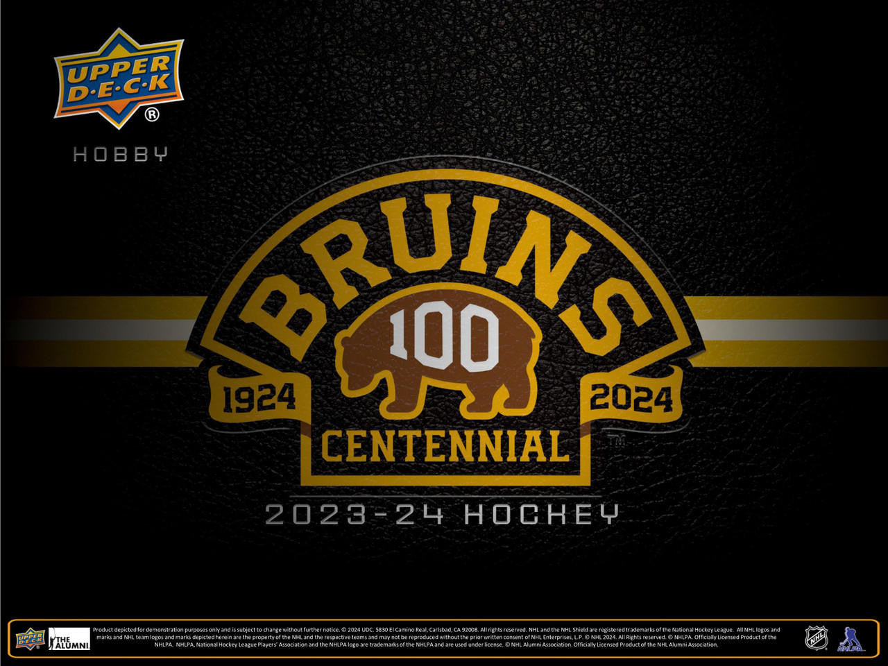 2023/24 Upper Deck Boston Bruins Centennial Hockey Hobby Box