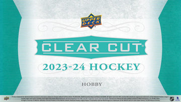 2023/24 Upper Deck Clear Cut Hockey Hobby Case (30)