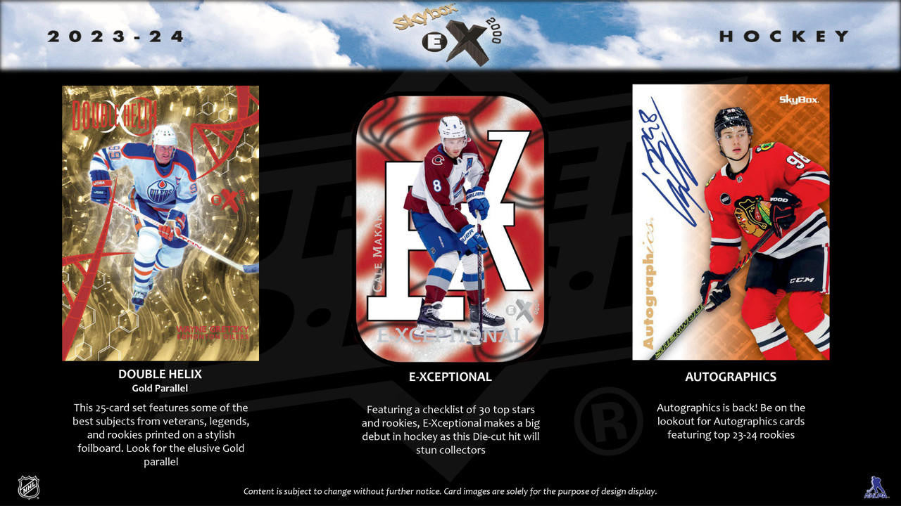 2023/24 Upper Deck Skybox E-X 2000 Hockey Hobby Case (12)