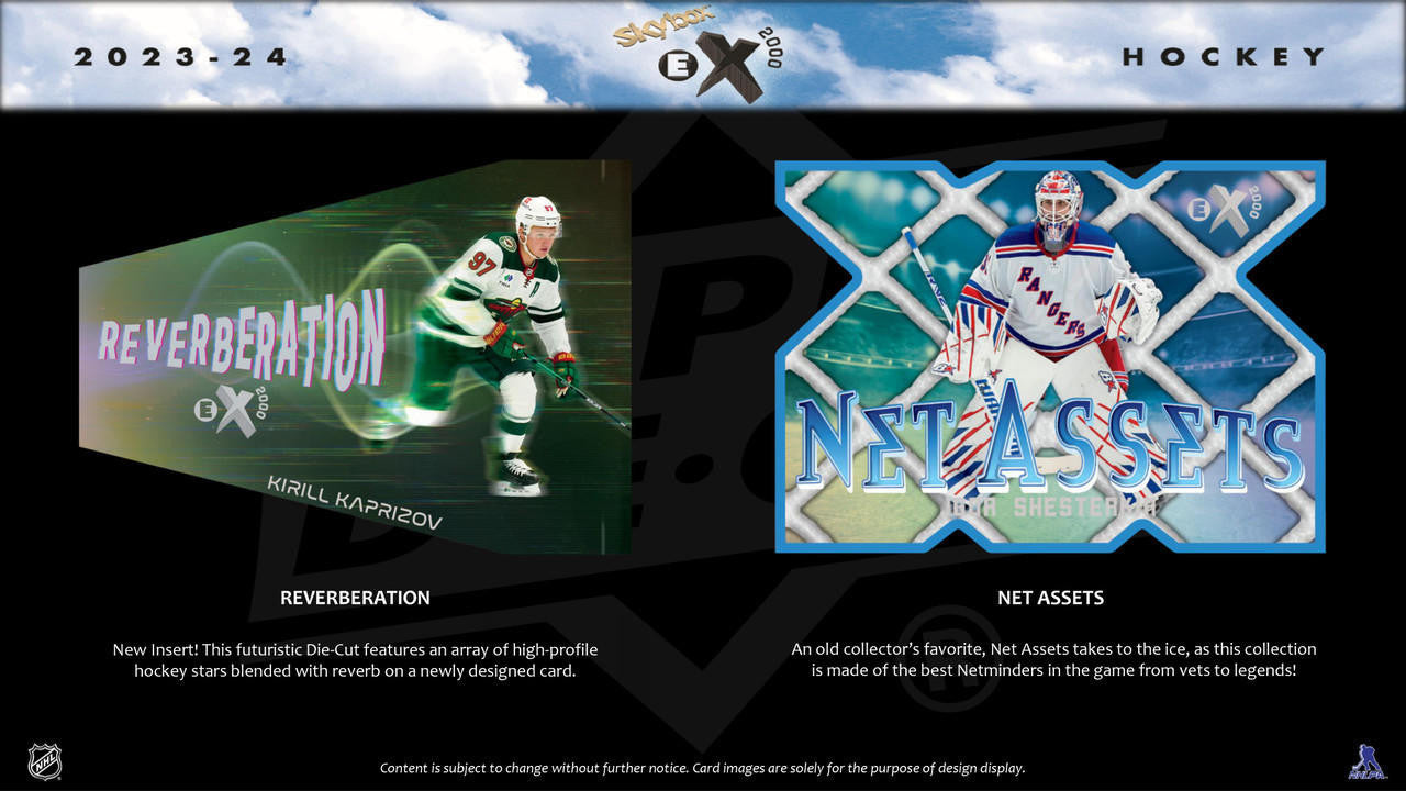 2023/24 Upper Deck Skybox E-X 2000 Hockey Hobby Case (12)