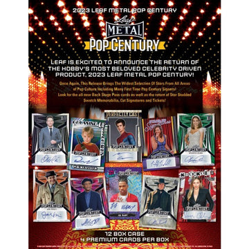 2023 Leaf Metal Pop Century Hobby Case