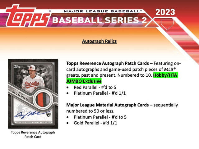 2023 Topps Series 2 Jumbo Baseball Hobby Case (6)