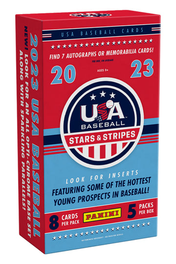2023 Panini USA Baseball Stars & Stripes Hobby Box