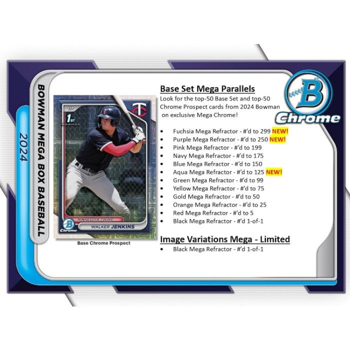 2024 Bowman Baseball Mega Box Case (20)