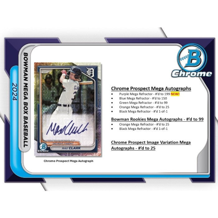 2024 Bowman Baseball Mega Box