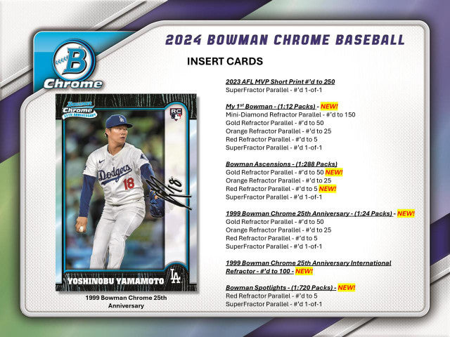 2024 Bowman Chrome Baseball Hobby Case (12)