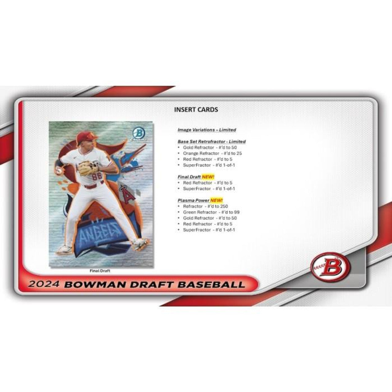 2024 Bowman Draft Baseball Super Jumbo Hobby Box