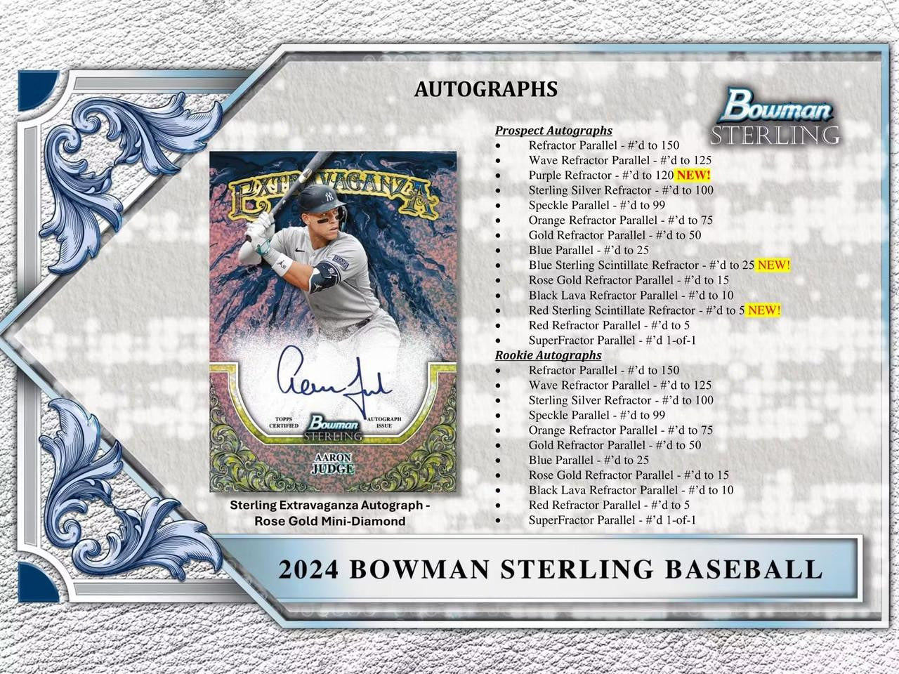 2024 Bowman Sterling Baseball Hobby Box