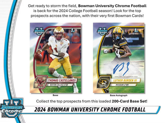 2024 Bowman University Chrome Football Hobby Case (12)