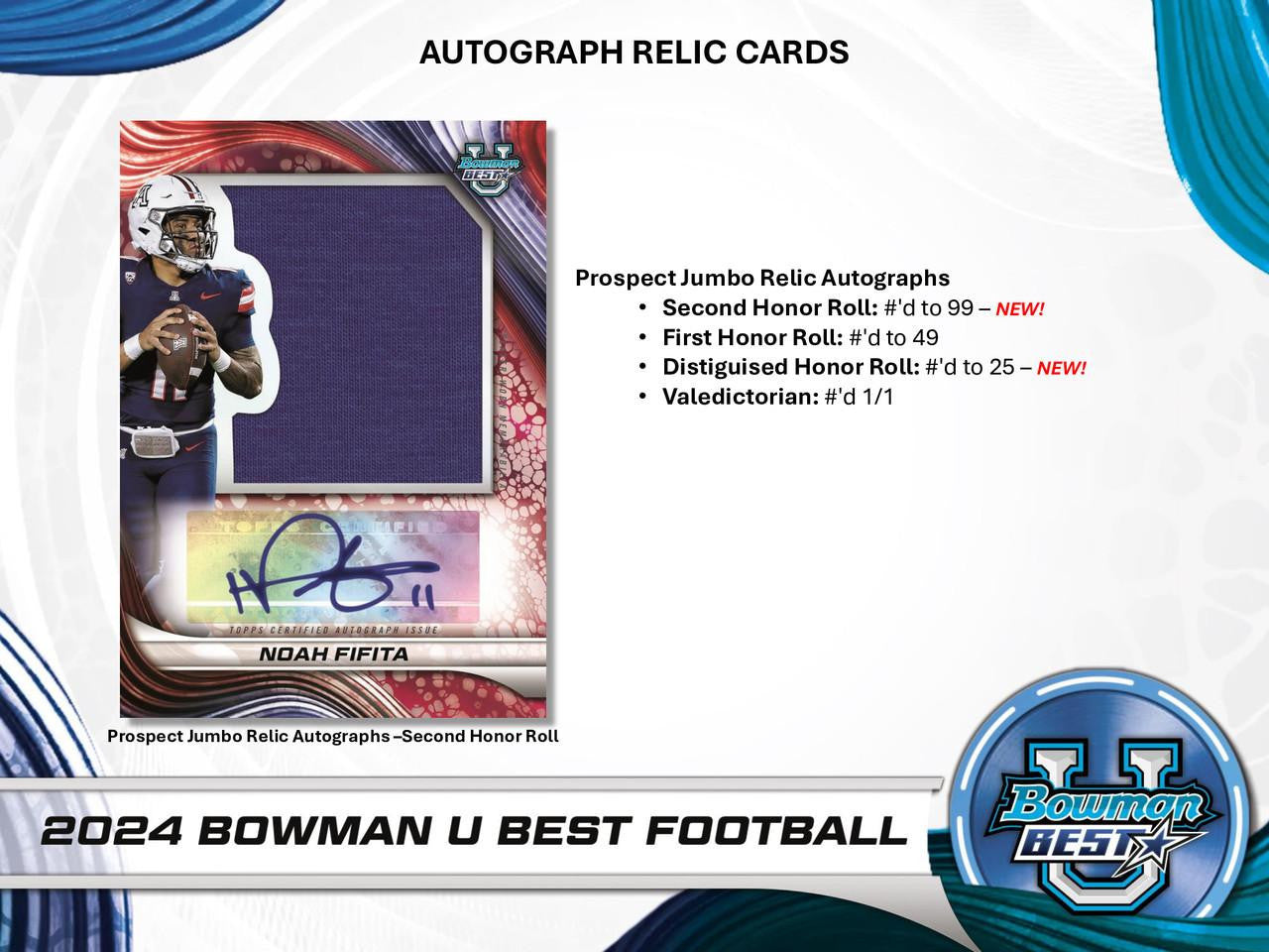 2024 Bowman University Best Football Hobby Box