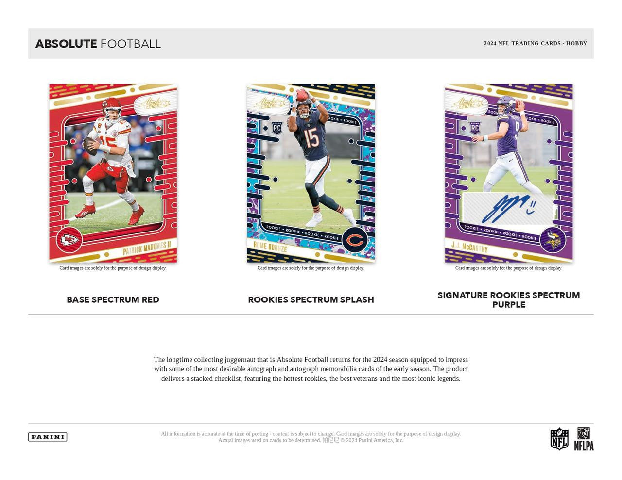 2024 Panini Absolute Football Hobby Box