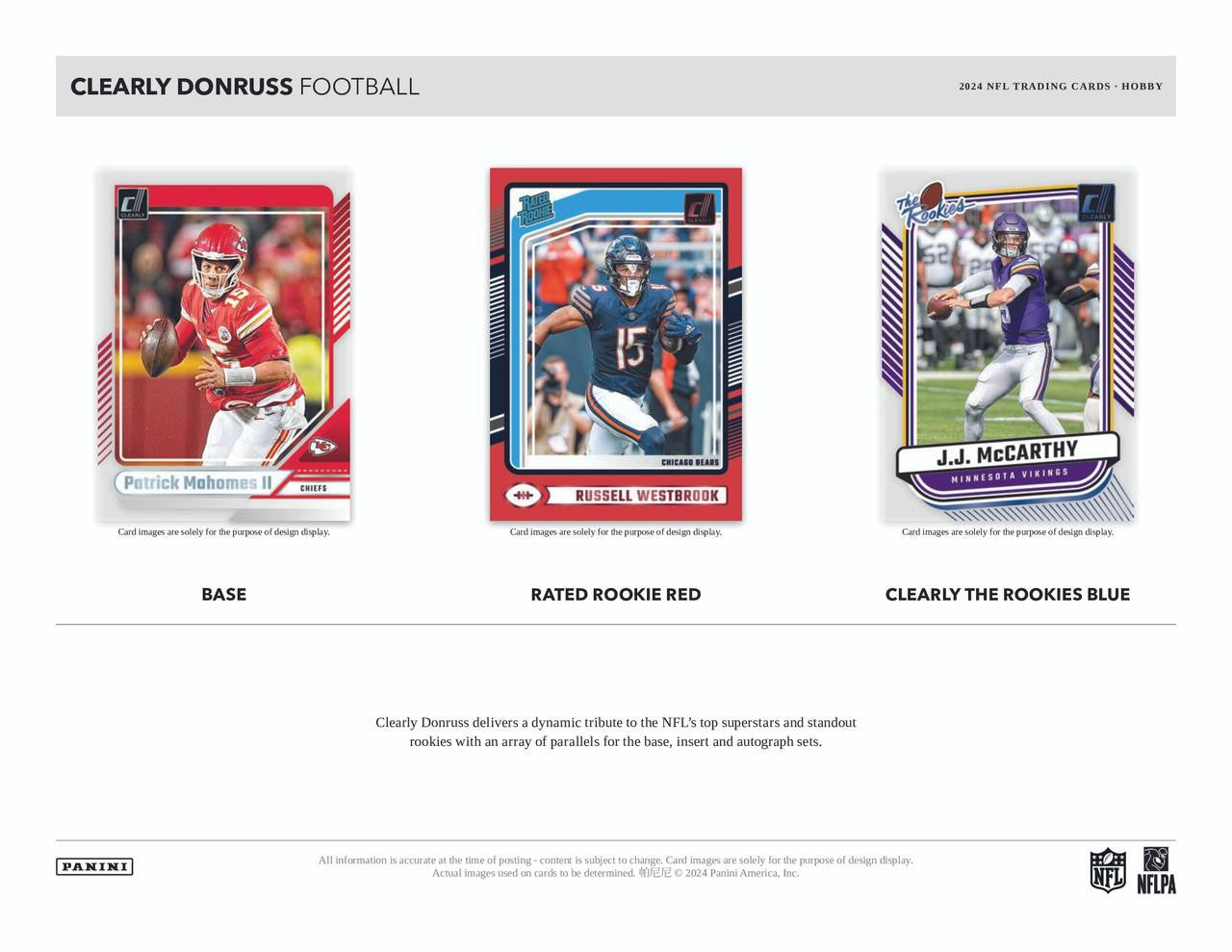 2024 Panini Clearly Donruss Football Hobby Box