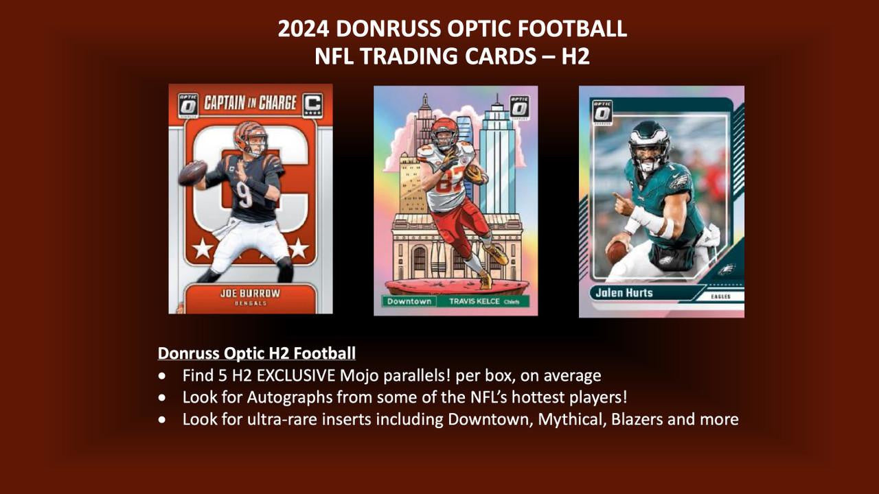 2024 Panini Donruss Optic Football H2 Box