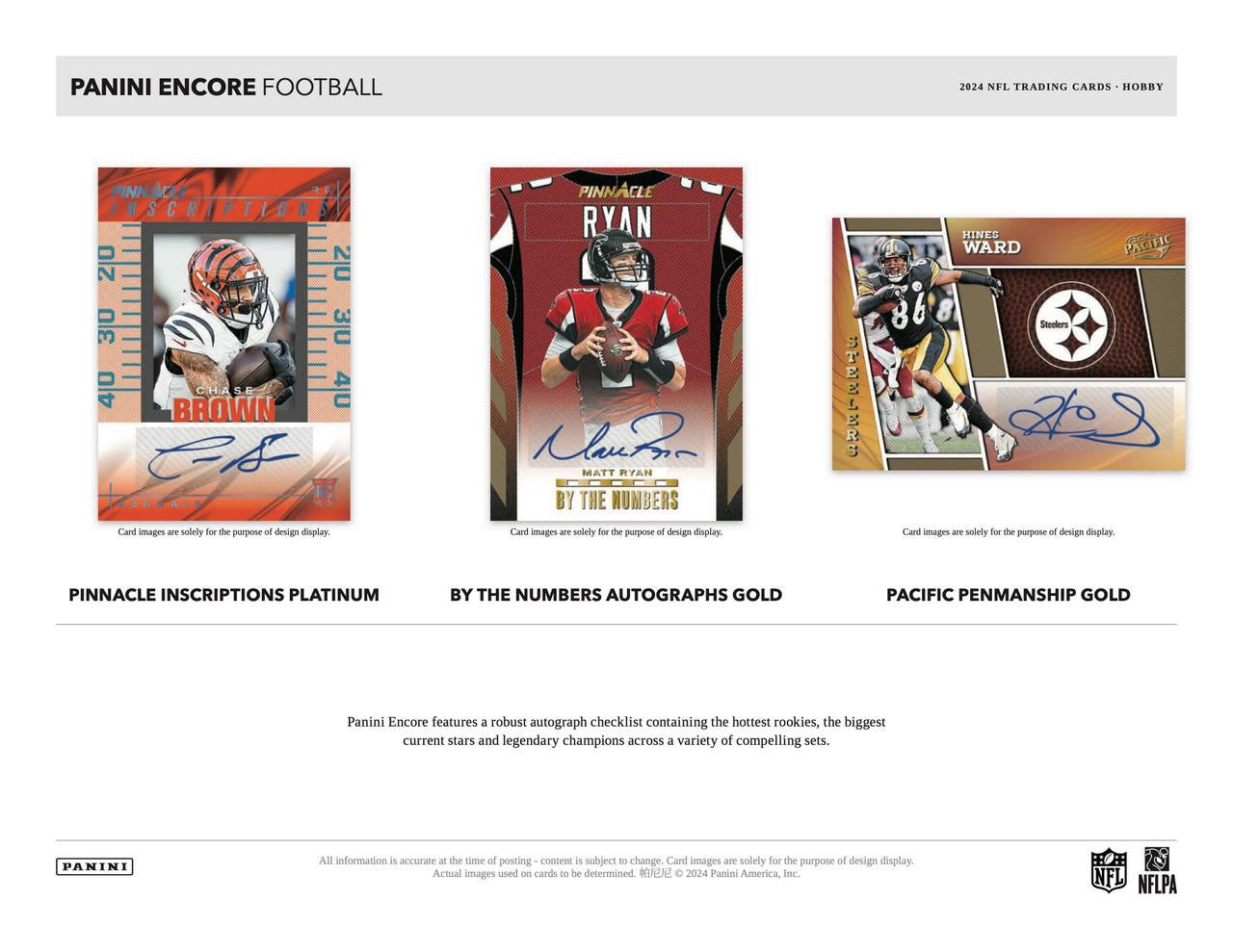 2024 Panini Encore Football Hobby Box