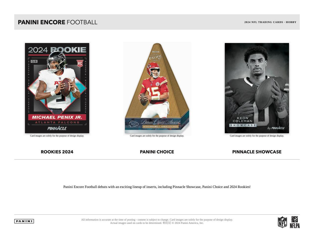 2024 Panini Encore Football Hobby Box