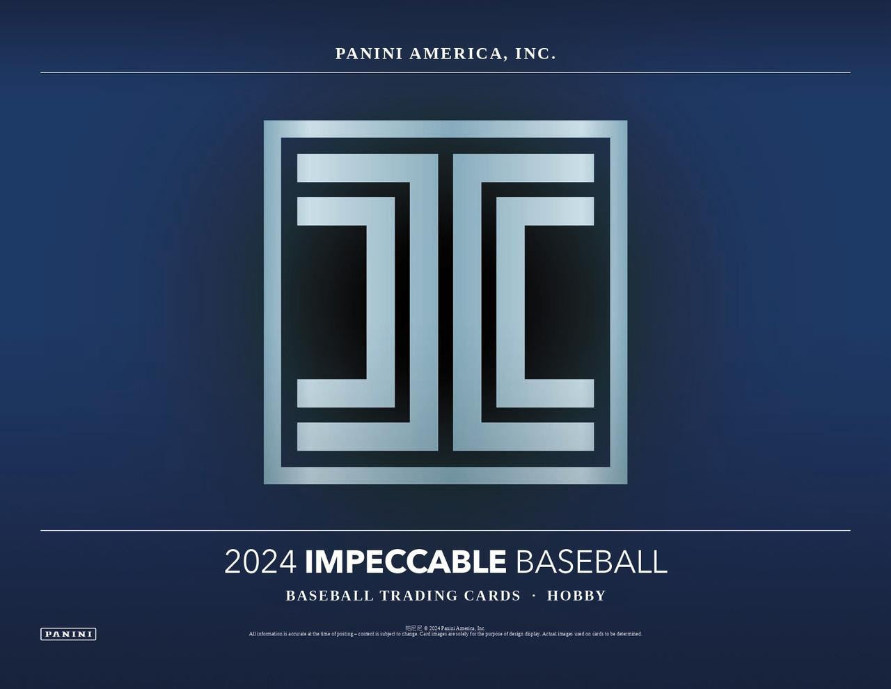 2024 Panini Impeccable Baseball Hobby Case (3)