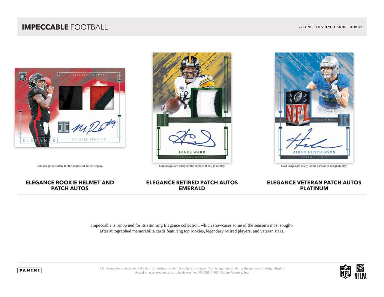 2024 Panini Impeccable Football Hobby Box