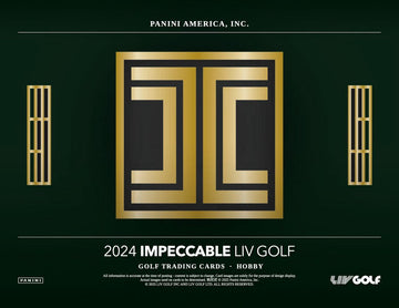 2024 Panini Impeccable LIV Golf Hobby Box