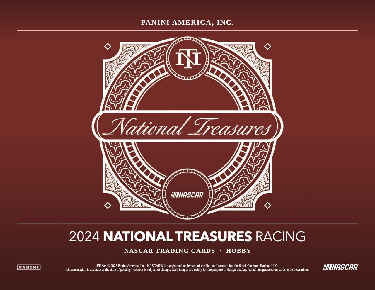 2024 Panini National Treasures Racing Hobby Case (4)