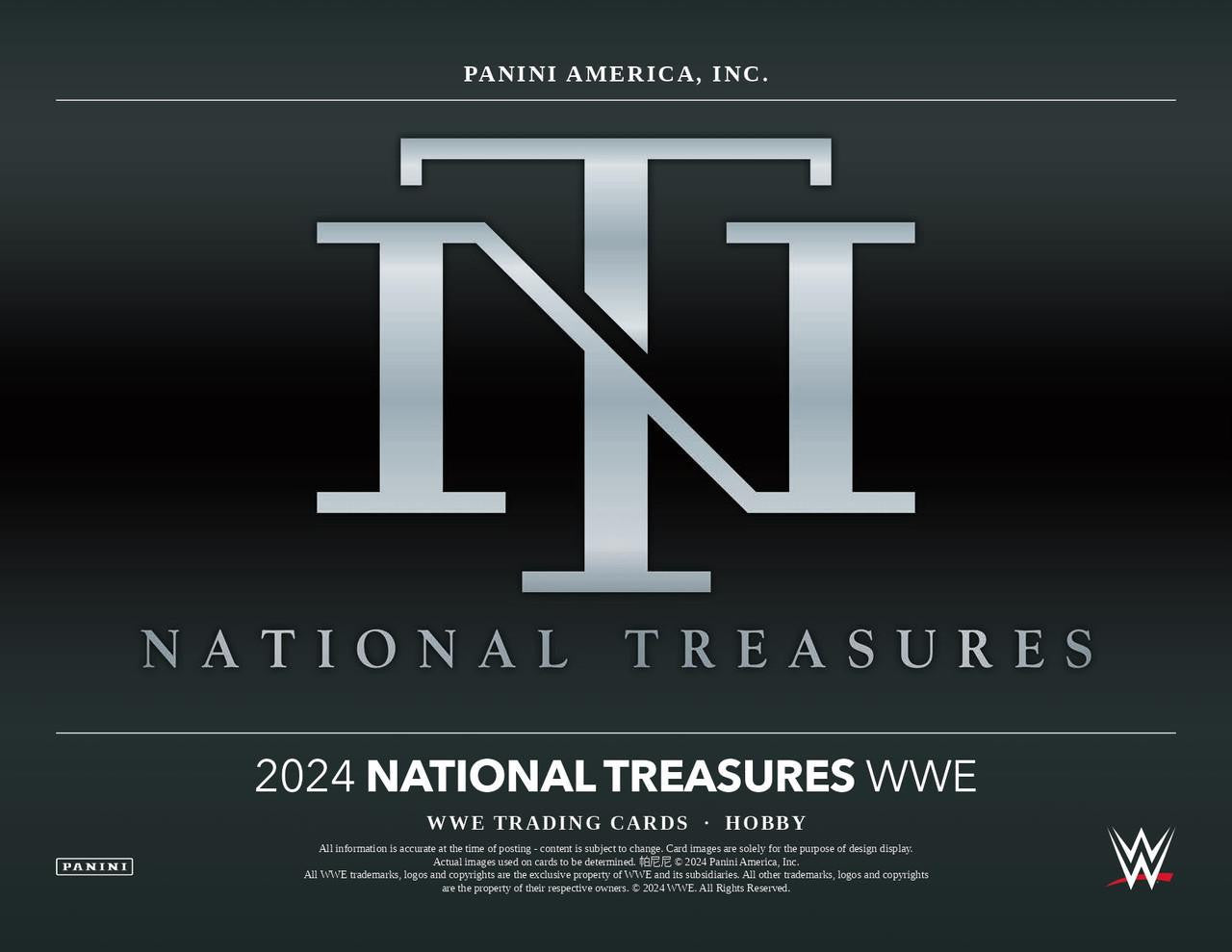2024 Panini National Treasures WWE Wrestling Hobby Box