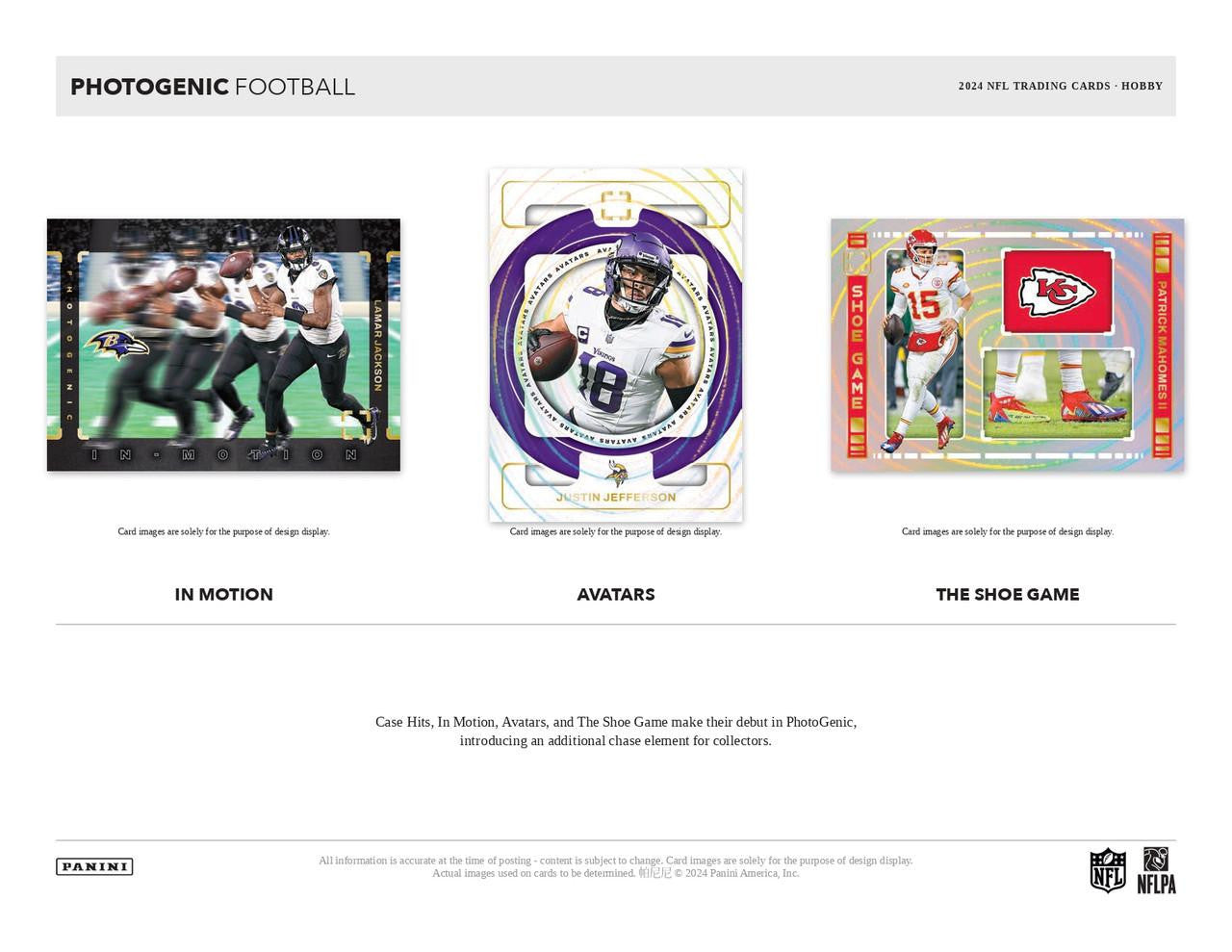 2024 Panini Photogenic Football Hobby Box
