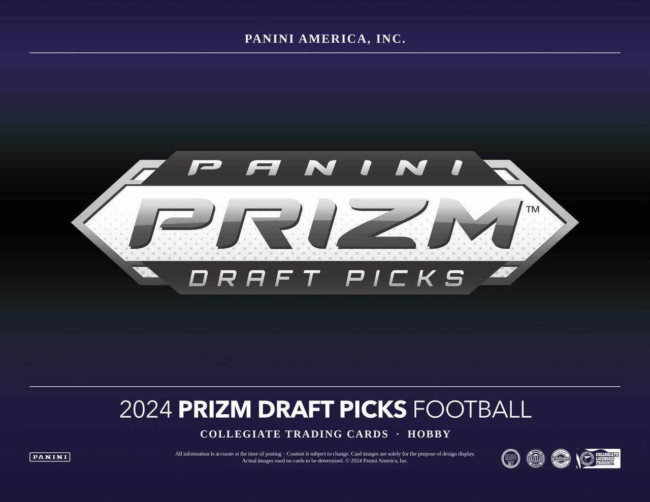2024 Panini Prizm Draft Picks Football Hobby Box