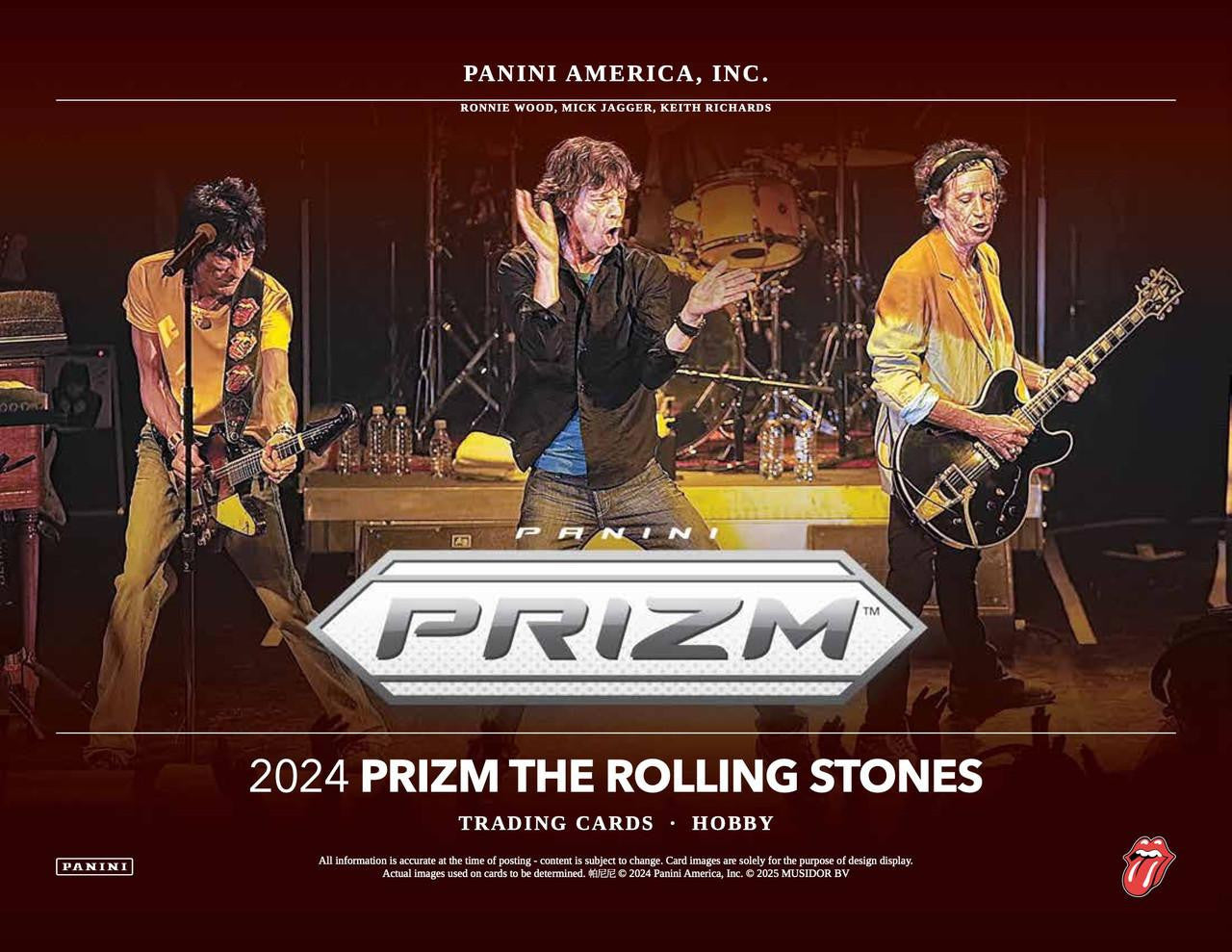 2024 Panini Prizm The Rolling Stones Hobby Mega Box