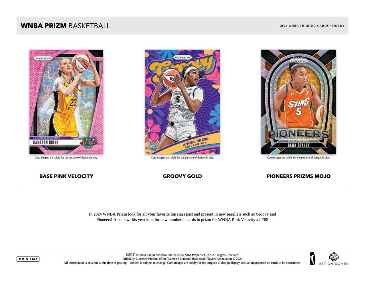 2024 Panini Prizm WNBA Basketball Hobby Box