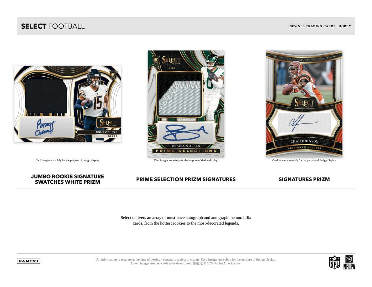 2024 Panini Select Football Hobby Box