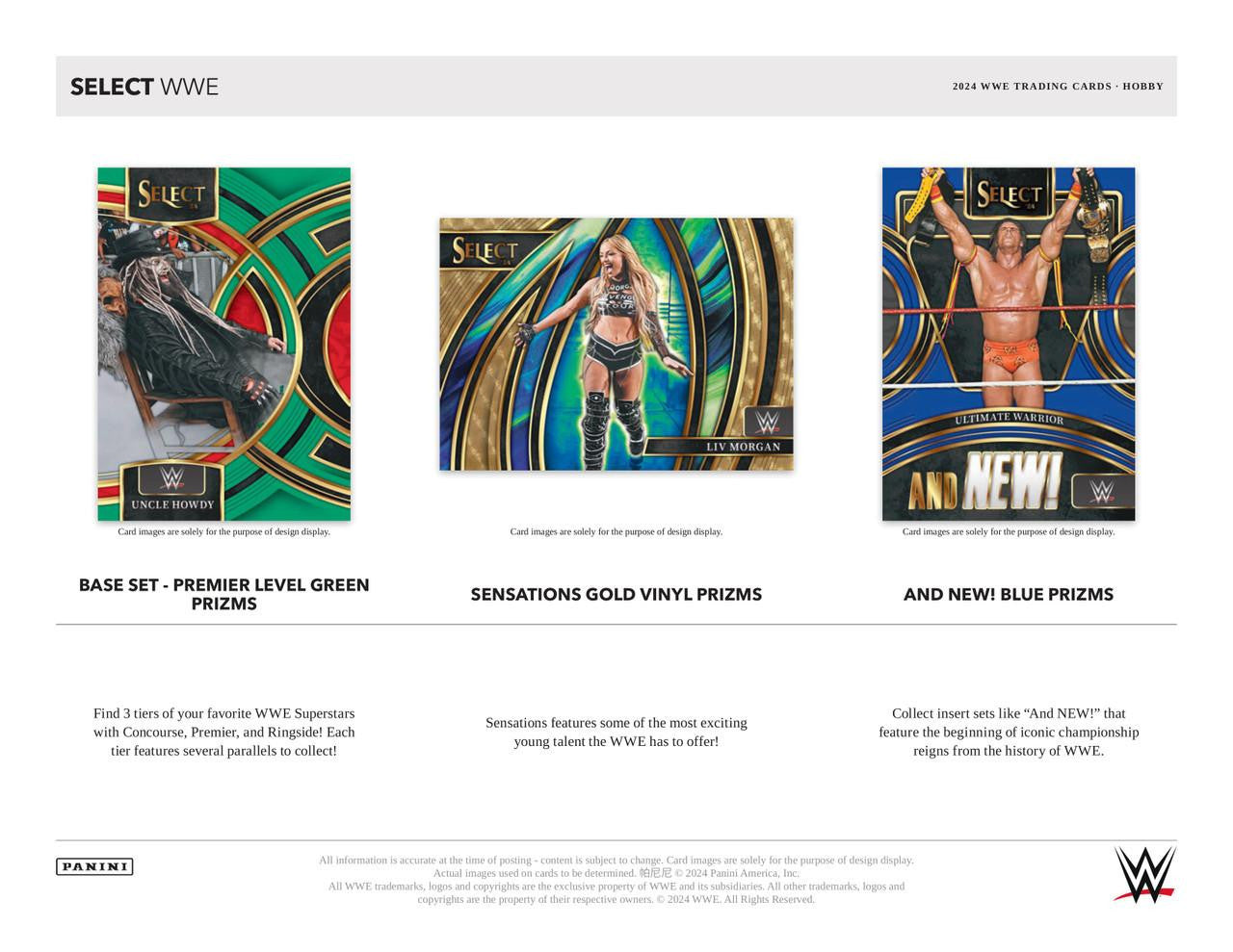2024 Panini Select WWE Wrestling Hobby Box