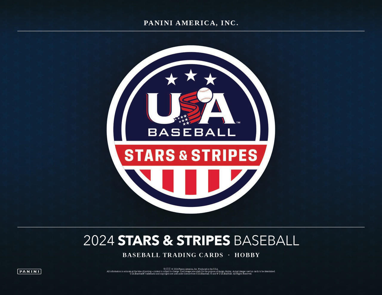 2024 Panini USA Stars & Stripes Baseball Hobby Box