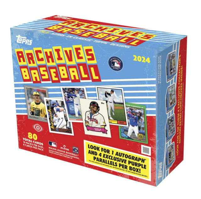 2024 Topps Archives Baseball Collector Hobby Box