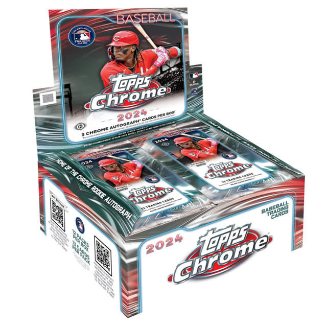 2024 Topps Chrome Baseball Jumbo Hobby Box