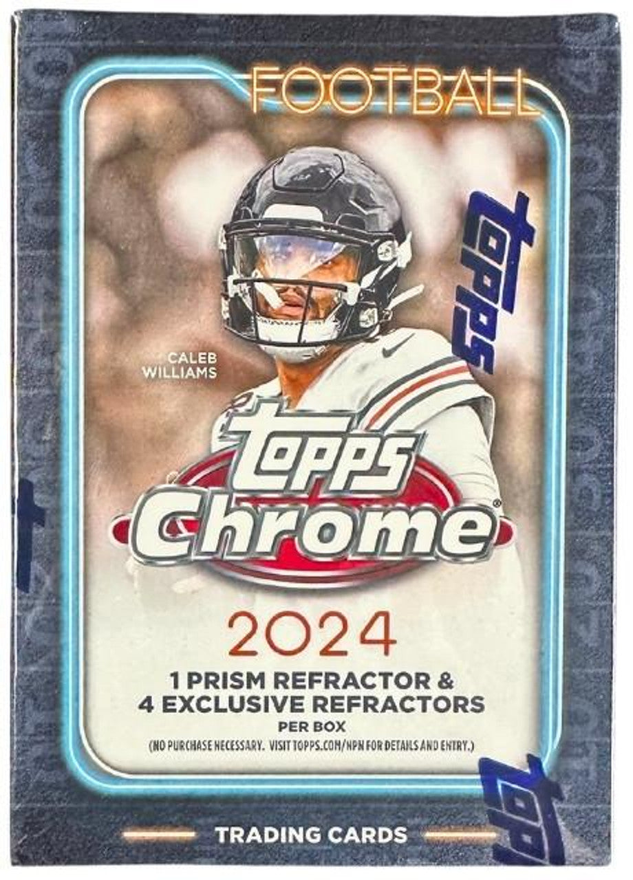 2024 Topps Chrome Football Blaster Box