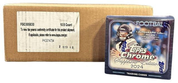 2024 Topps Chrome Football Sapphire Hobby Case (10)