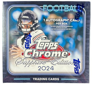 2024 Topps Chrome Sapphire Football Hobby Box