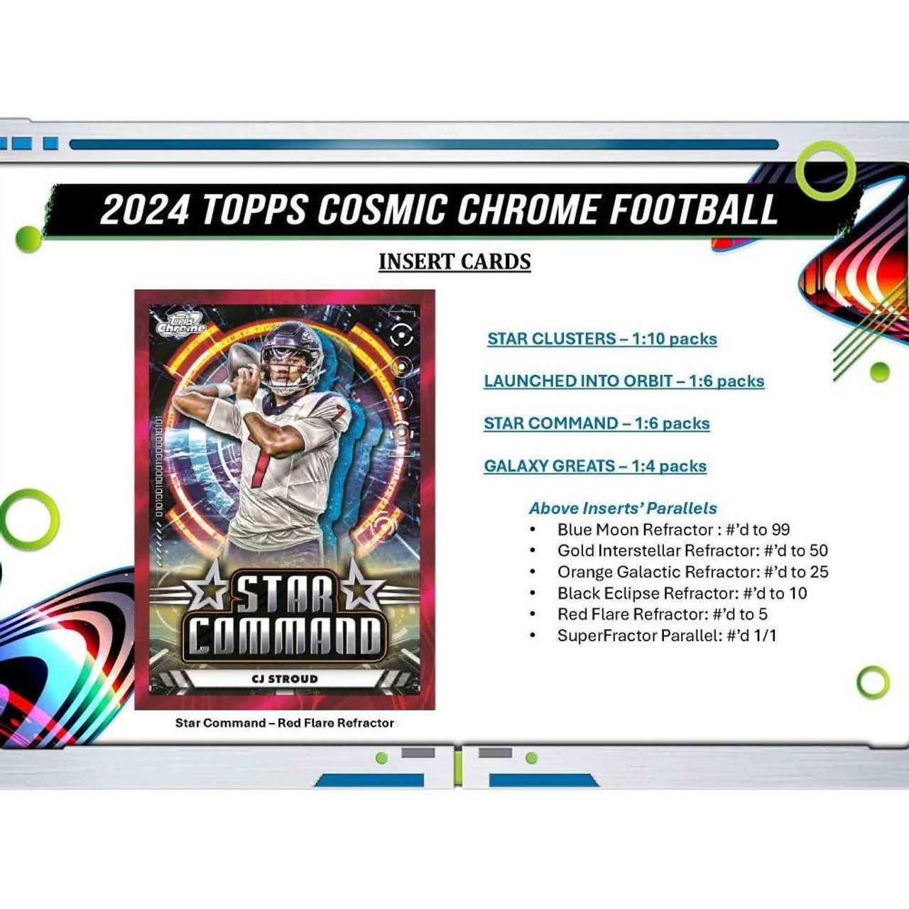 2024 Topps Cosmic Chrome Football Hobby Case (12)
