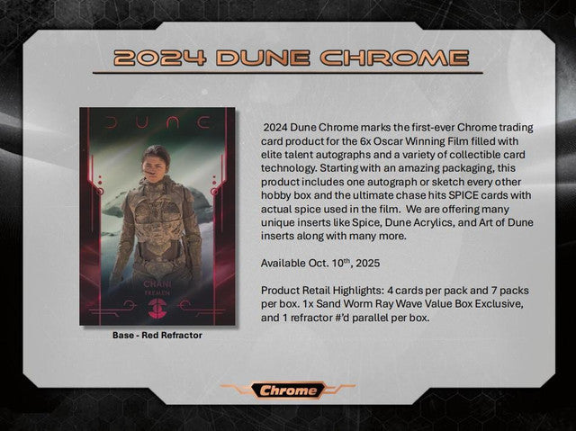 2024 Topps Dune Chrome Blaster Box