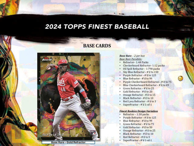 2024 Topps Finest Baseball Hobby Case (8)