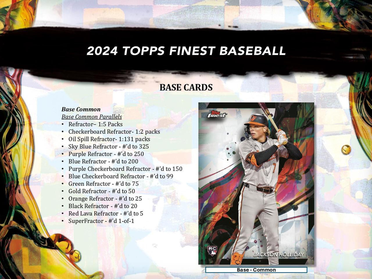2024 Topps Finest Baseball Hobby Case (8)