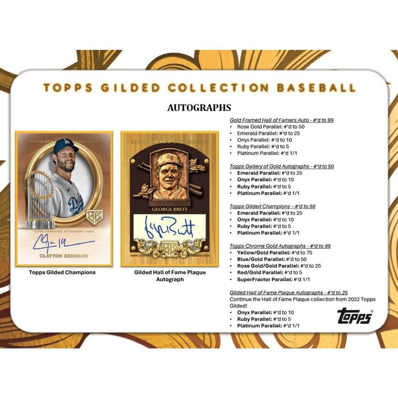 2024 Topps Gilded Collection Baseball Hobby Box