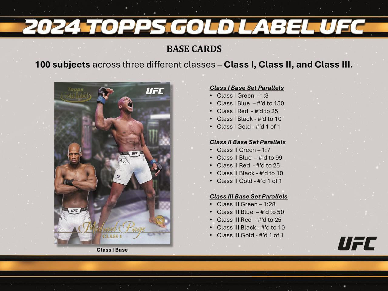 2024 Topps Gold Label UFC Hobby Case (8)